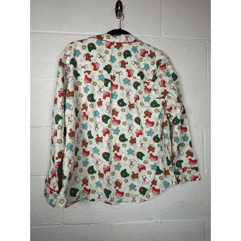 Wondershop Target Christmas Pajama Set Womens L Holiday Flannel Cute Winter Pjs - Picture 6 of 6